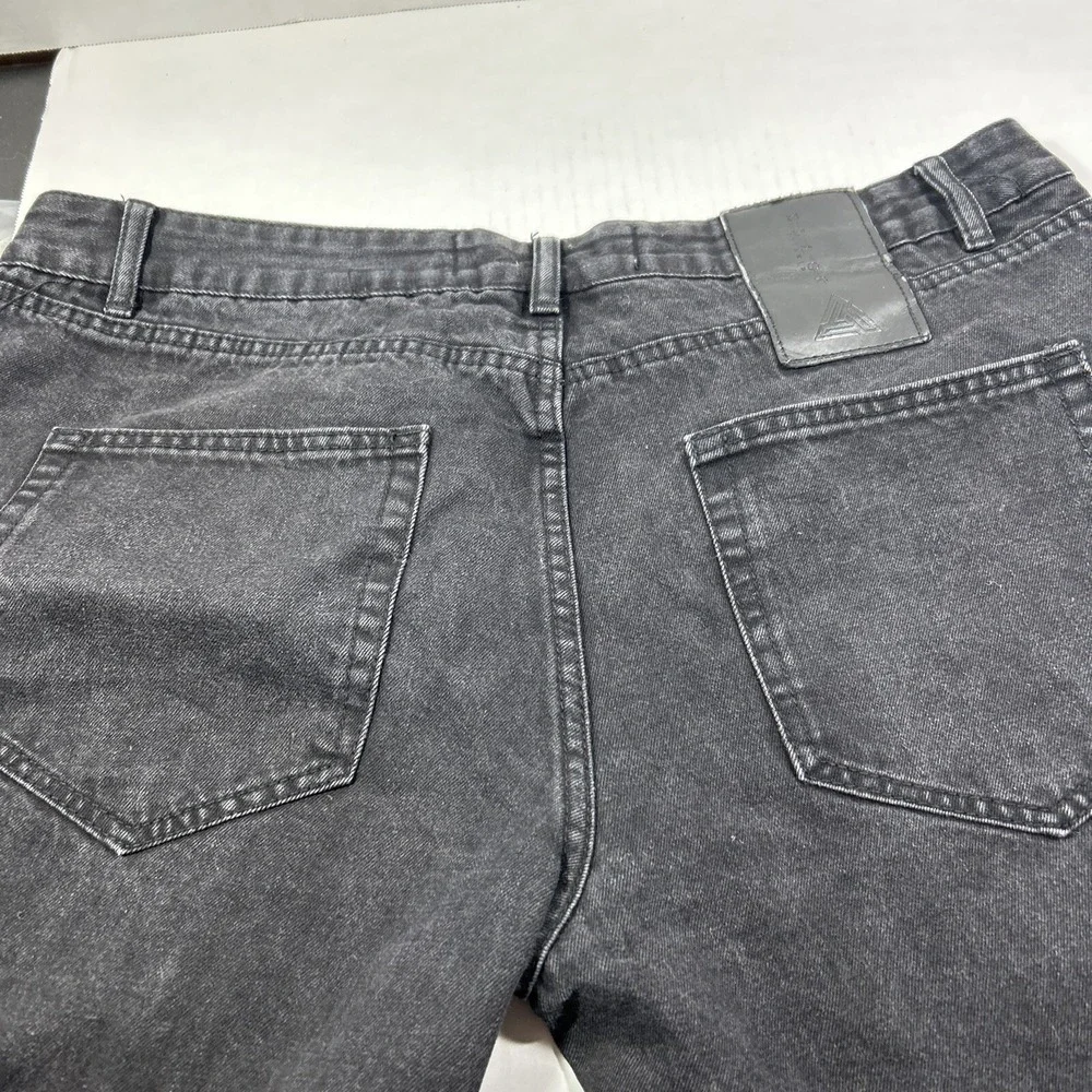 Black Pyramid 36 X 33‎ Cotton 5 Pocket Jeans Space Ship Space